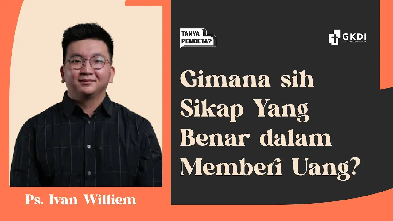 sikap dalam memberi uang